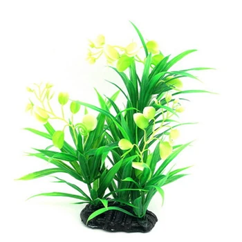 

Simulation Water Grass Fish Tank Decoration Rockery Landscaping Accessories Pet Tank Decorations