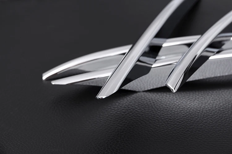Для Mercedes Benz E Class W213 E200 E300 E43 AMG автомобиль ABS хромированные передние противотуманные фары крышка Накладка аксессуары