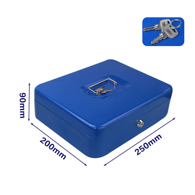 Key Locker Safe Home Shop Steel Mini Money Box Security Cash box Storage Box Hidden Coin Money Jewellery