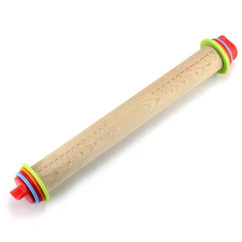 Adjustable Wooden Rolling Pin 1