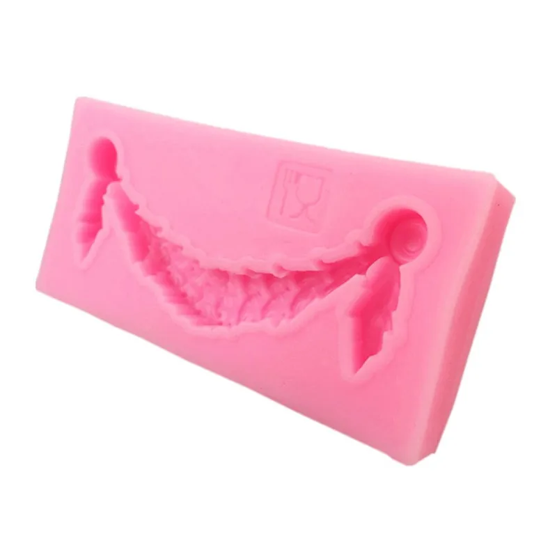 Lace Shape Silicone Mold Cake Decorating Tools Baking Tools For Fondant Candy Cakes Accessories And Wedding Tools