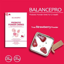 Daily Lactic Acid Vitamins Strawberry Probiotic Powder Health Fruit Drinks Helps Maintain Digestive System’s Health Products