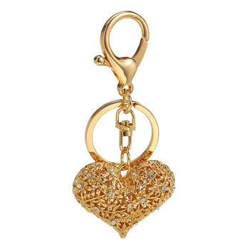 

Key Rings Pendants for Gifts/ Luggage & Bags Accessories Keychains Phone Charms Zinc Alloy Diamond Heart Cute Purse Hardware