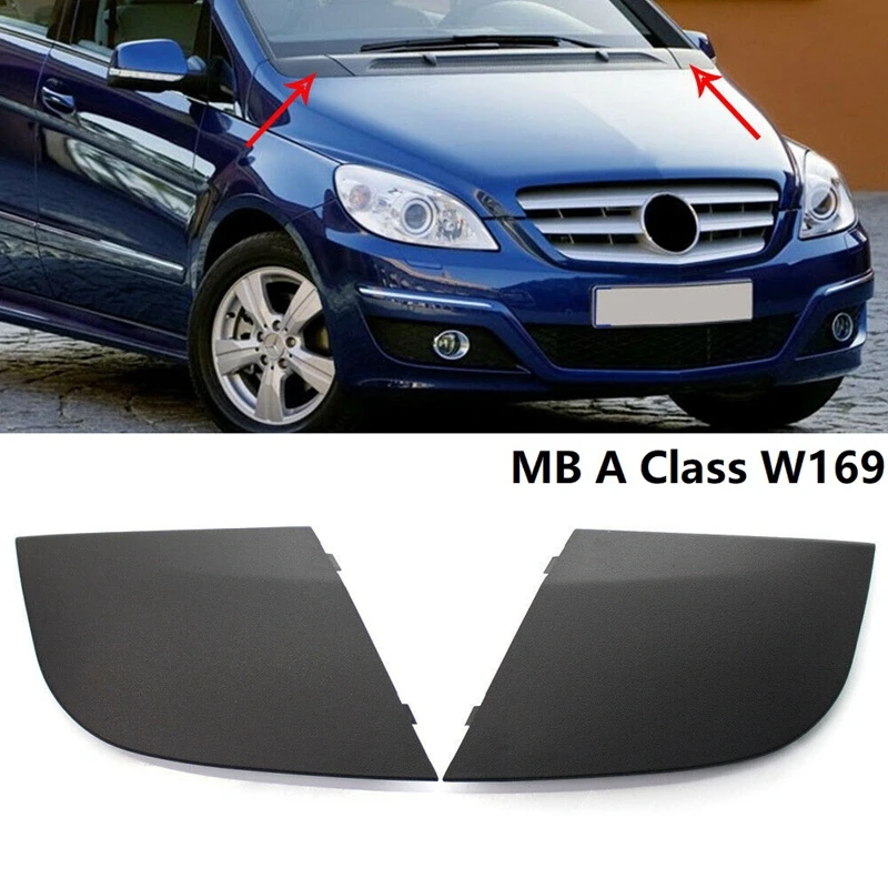 For Mercedes Benz Mb A Class W169 Front Windshield Water Drain Side Cowl Cover Pair Aliexpress