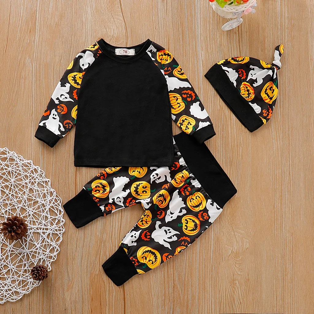 

Newborn Warm Romper Infant new born baby clothes set Boy Girl Halloween Pumpkin Costume baby rompers winter Jumpsuit Outfits
