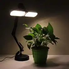 30 Вт 120 светодиодный s светильник для выращивания, Дневной светильник, солнечный, полный спектр, светодиодный фито-лампа, настольная лампа для теплицы, гидропонная лампа для выращивания растений