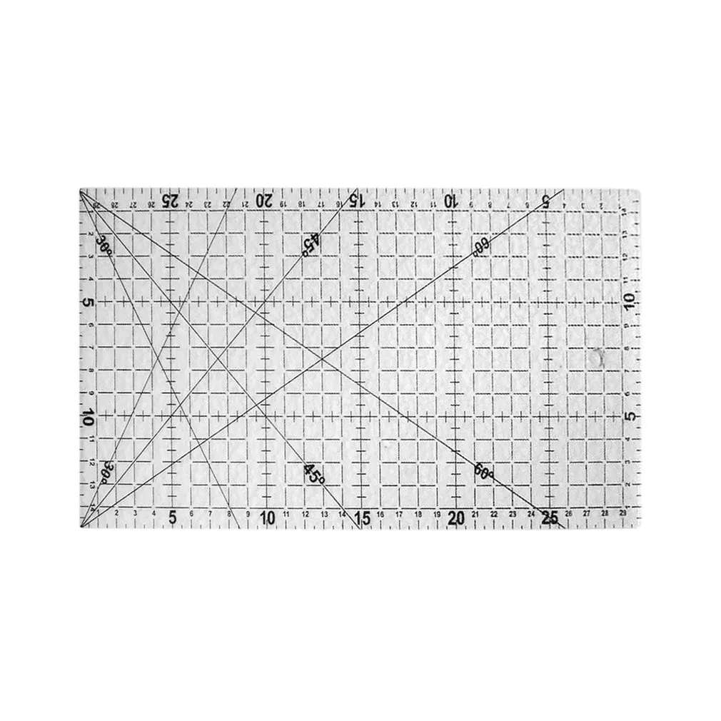 30X15cm Patchwork Ruler Sewing DIY Tool Ruler Grid Cutting Tailor Craft ...