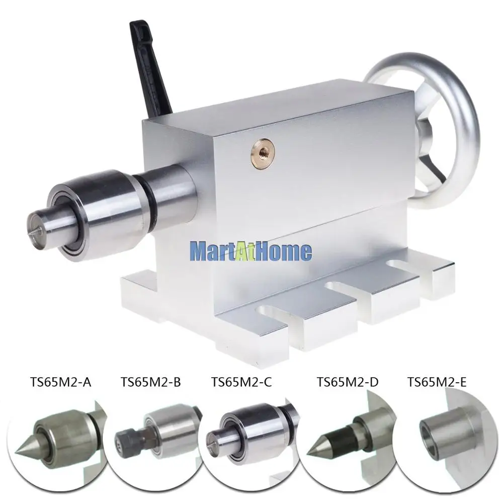 TS65M2-A/B/C ЧПУ роторная ось Indexer задняя стока с MT2 наперсток Центр высота 65 мм для ЧПУ поворотный стол, мельница, токарный станок