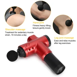 Professional Fascia Massage Gun Muscle High frequency Stimulator Pain Fatigue Relief Body Relaxation Slimming Electric Massager