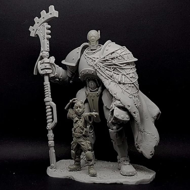 1/24 шкала resin смола фигура mech Warrior Guardian GK фигура