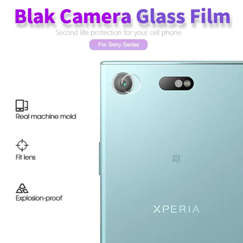 Защитная пленка из закаленного стекла для задней камеры Sony XZ XA1 XA2 XZ1 XZ2 XZs Compact Dual Plus