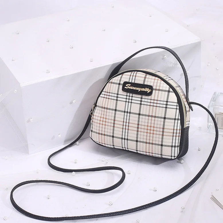 

2019 New Style Korean-style Stripes Backpack Crossbody Bag Mobile Phone Bag