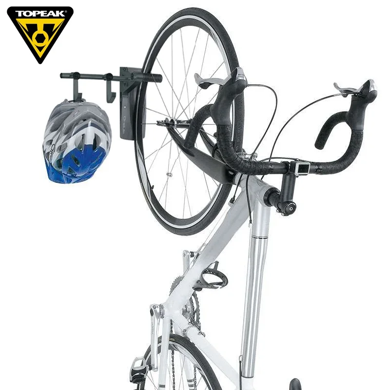 Topeak TW009 OneUp держатель для велосипеда настенный подвесной стеллаж для велосипеда MTB держатель для хранения дорожный велосипед настенный стеллаж для хранения с крючком