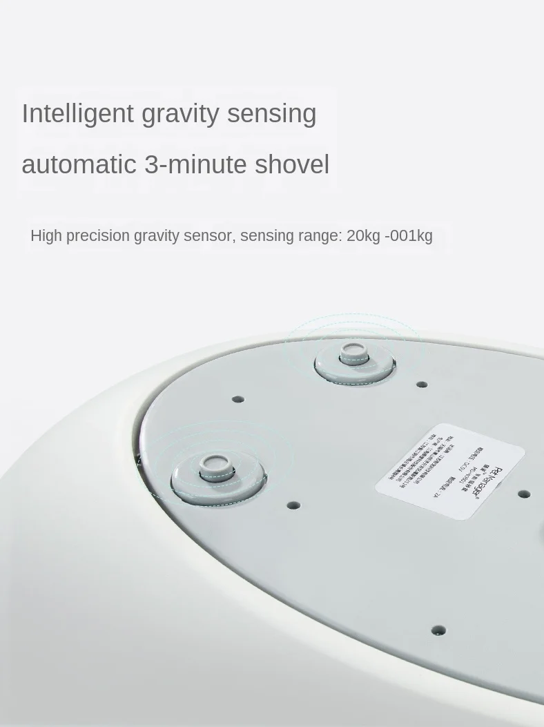 Fully Automatic Cat Litter Basin Anti-splash Smart Cat Toilet Electric Cleaning Cat Litter Box Cat Eggs Shovel Feces 3 Mins