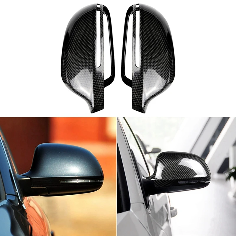 

Carbon Fiber Side Rear View Mirror Cover for Audi A3 Q3 RS3 A4L A5 A6L RS6 A8L S8