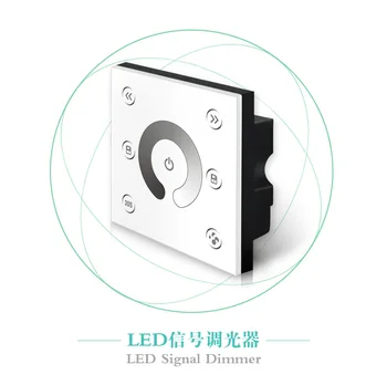 

P1-010V 2 channels 86-style led 0-10V signal wall mount glass touch panel touch dimmer 0-10v dimmer 230v