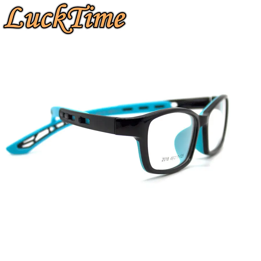 

LuckTime Soft Silicone Cute Kids Glasses Eyeglass Frame TR90 Baby Silicone Goggles Lucky Time Soft Box Baby Glasses Frame #2018