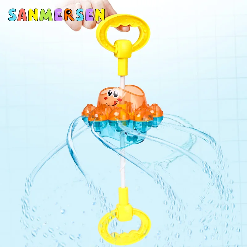 Funny Baby Bath Toys Children's Shower Play Spray Water Parent-child Interactive Shower Bathroom Bath Water Toy For Children Kid