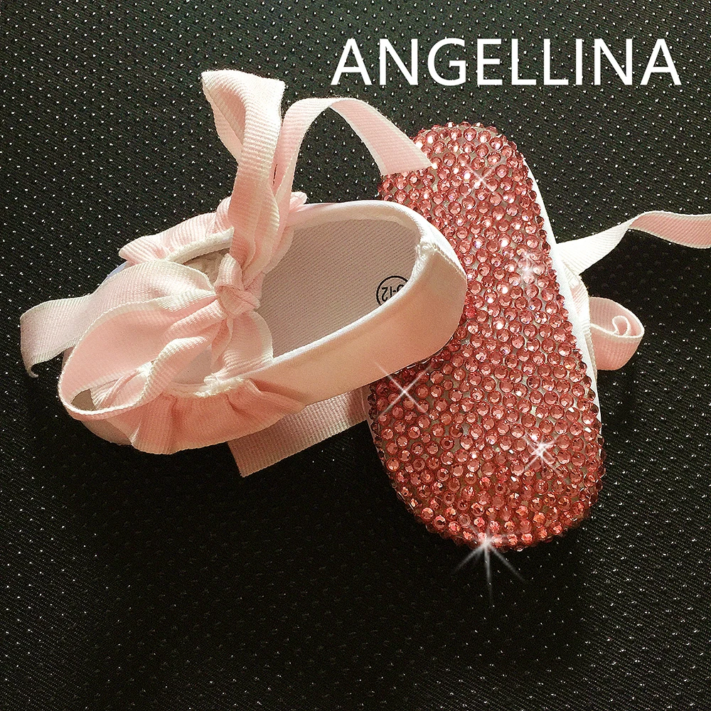 

BABY GRIL SHOES/ BABY INFANT/ BABY SHOES GRILS/CASUAL SHOES/First Walkers/COTTON Soft bottom BABY SHOES Pink bow rhinestone