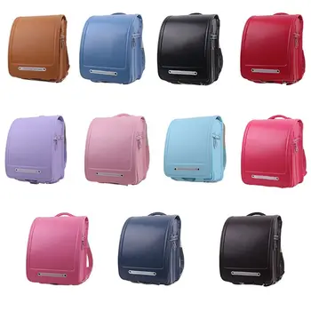 

Portable PU Leather Backpack Travel Daypack for Children Kids Student Primary School Bookbag High Quality and Brand New