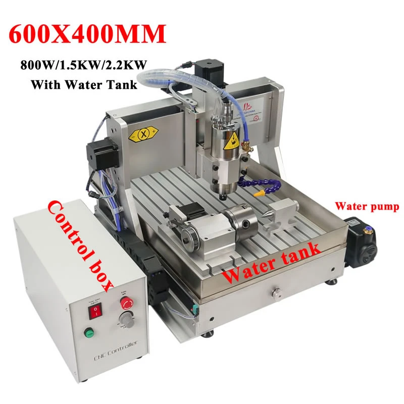 Diy Cnc 6040z 4 Axis Router Metal Frame 800w 1 5kw 2 2kw Usb Port Cnc Engraving Milling Machine For Wood Aluminum Metal Carving Woodworking Machinery Parts Aliexpress