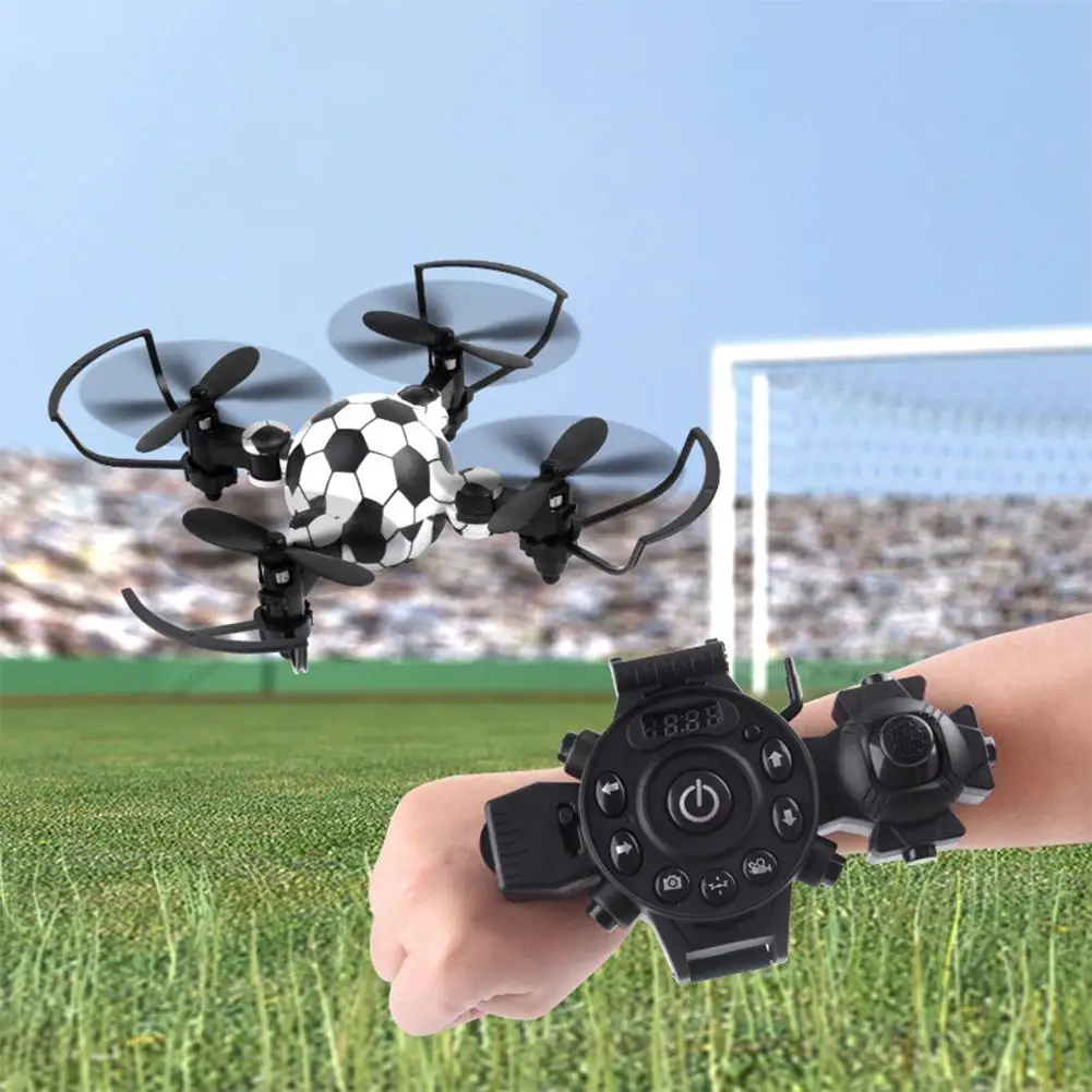 RC игрушка Дрон дети мини складной в форме футбольного мяча дистанционное управление RC Квадрокоптер с 4 осями детская игрушка