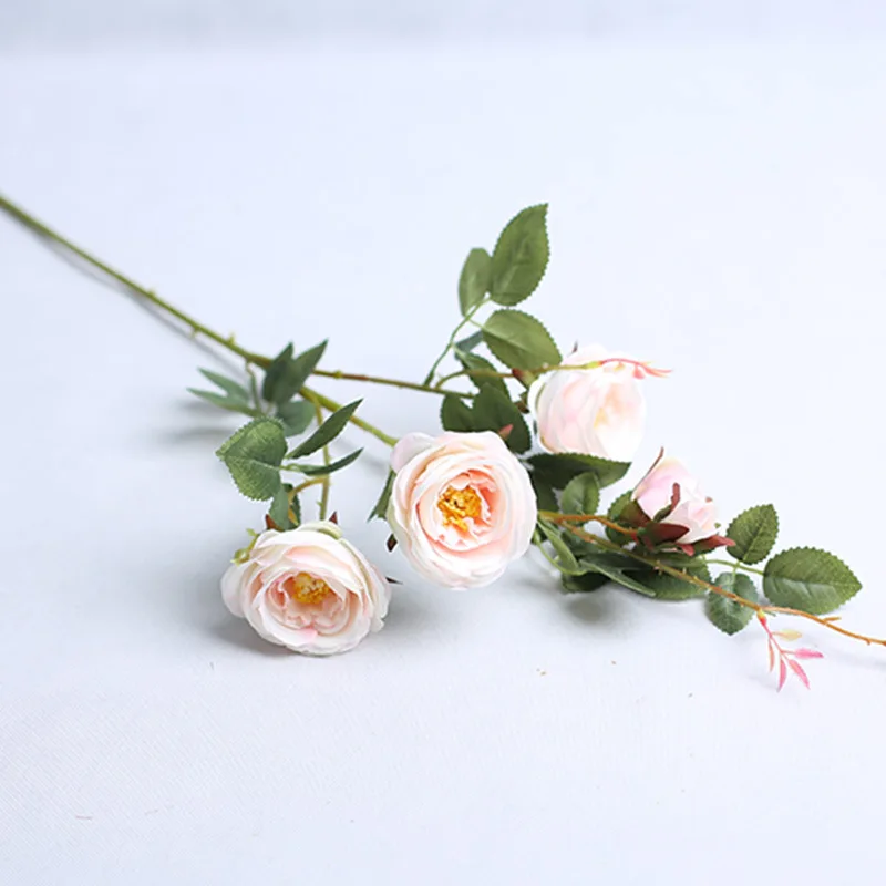 

Happy Rose kai xin Rose Model Silk Flower Wedding Venue Decorative Bouquet High Flower Wedding Rose