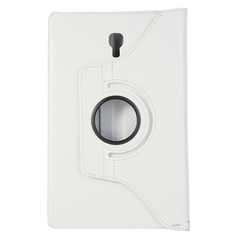 Чехол для планшета для Samsung Galaxy Tab S4 10,5 дюймов SM-T830 SM-T835 SM-T837 чехол 360 Вращающийся Smart Cover из искусственной кожи с подставкой - Цвет: Белый