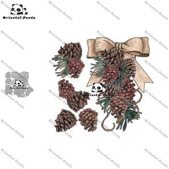 

New Dies 2020 Pine fruit spoils Metal Cutting Dies diy Dies photo album cutting dies Scrapbooking Stencil stamps metal die