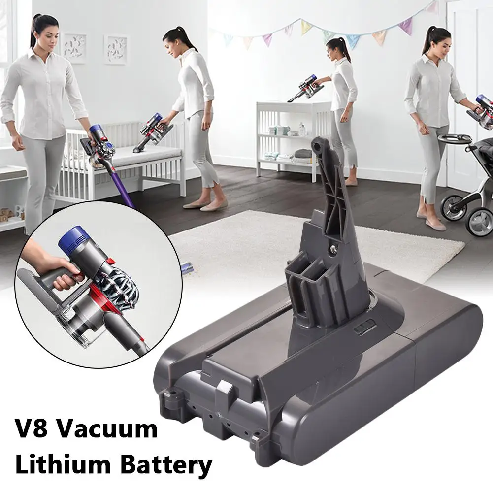 

21.6V 3500mAh Lithium Battery Replacement Battery For Dyson V8 Coreless Vacuum Handheld Vacuum Cleaner Absolute Animal V8