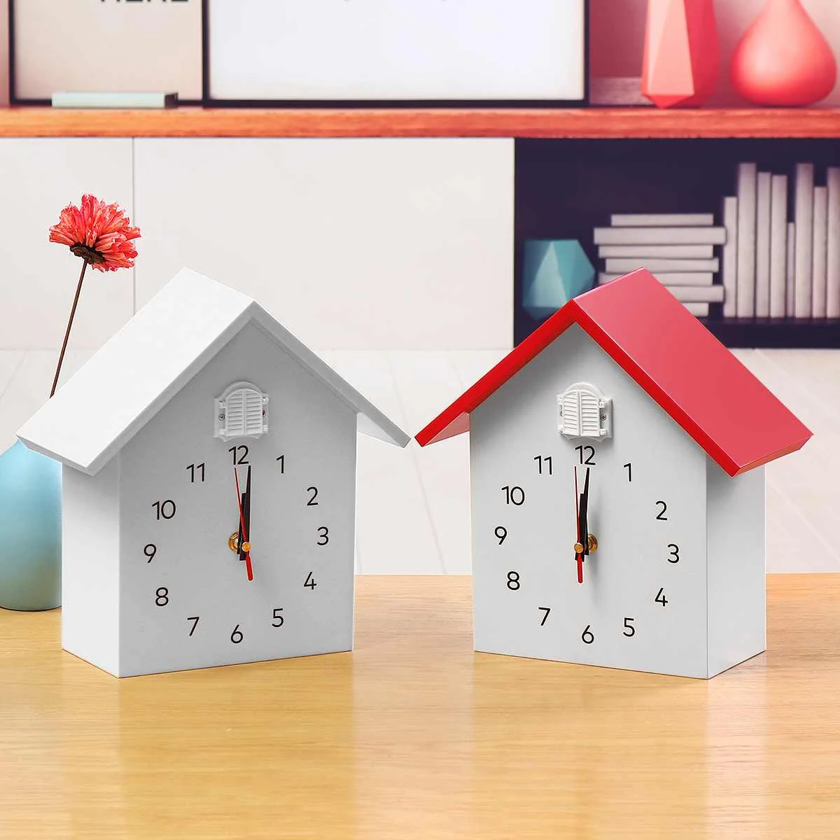 

Modern Cuckoo Quartz Wall Clock Bird Hanging Watch Alarm Clocks Timing Horologe Home Living Room Fashion House Decoration