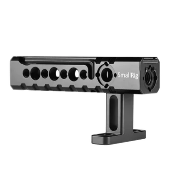 

SmallRig Universal Camera Top Handle with Mounting Points Shoe Mounts for Video Camera Cages LED Lights Microphones-1984