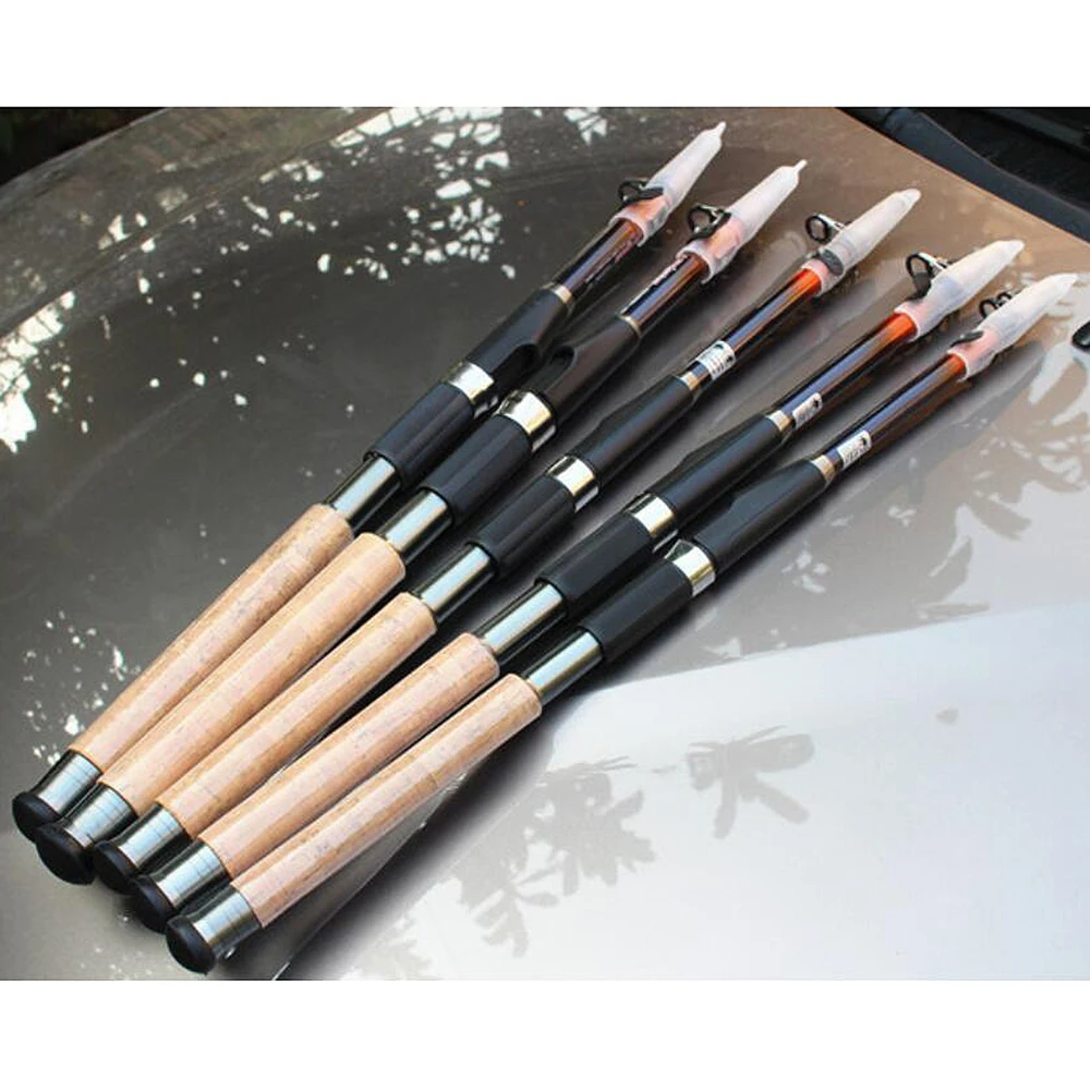 Телескопические рыболовные удочки из карбона спиннинговая удочка морская