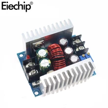 300w 20a dc dc conversor buck step down módulo DC-DC corrente constante led driver cc cv potência ajustável step down placa de tensão