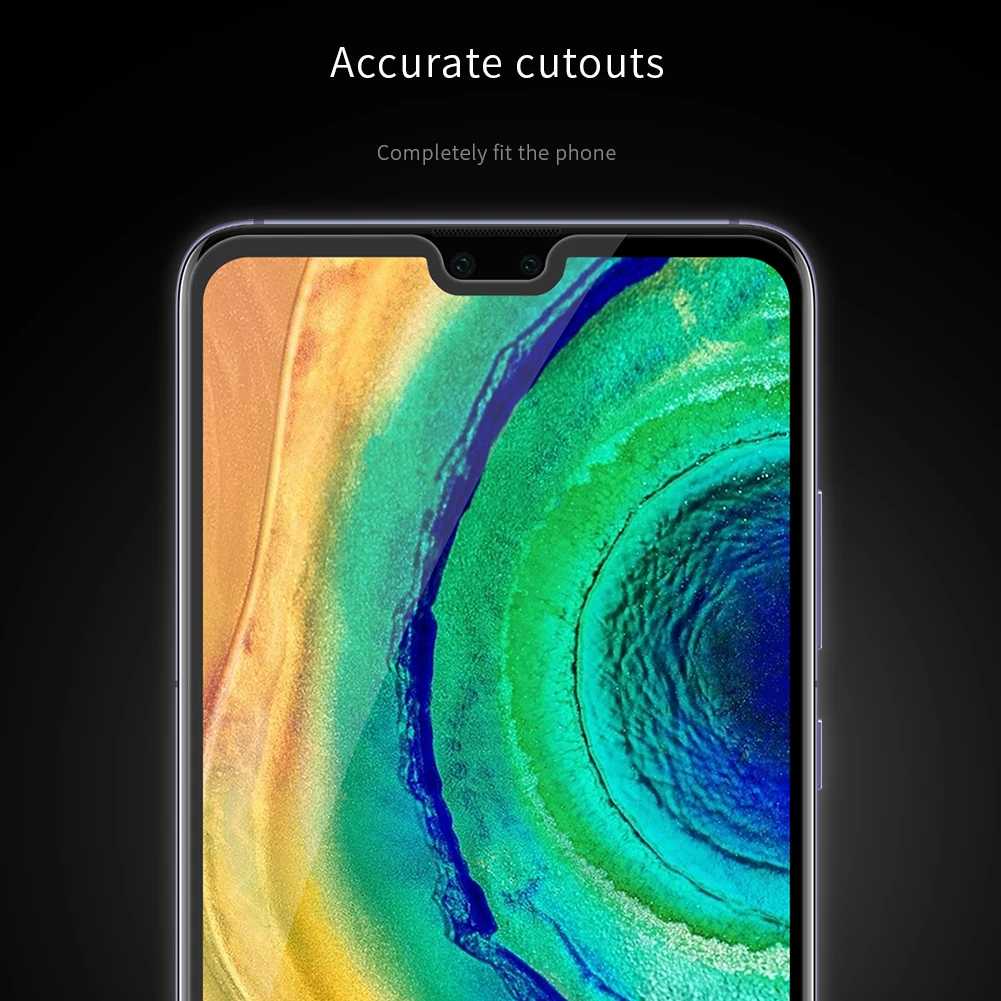 Nillkin для huawei mate 30 20 X 20X Защитное стекло для экрана XD полное покрытие 3D безопасное закаленное стекло для huawei P30 Honor 20 Pro