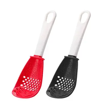 

Garlic Press Crusher Manual Garlic Chopping Spoon Ginger Garlic Tools Curve Fruit Vegetable Tools Kitchen Gadgets
