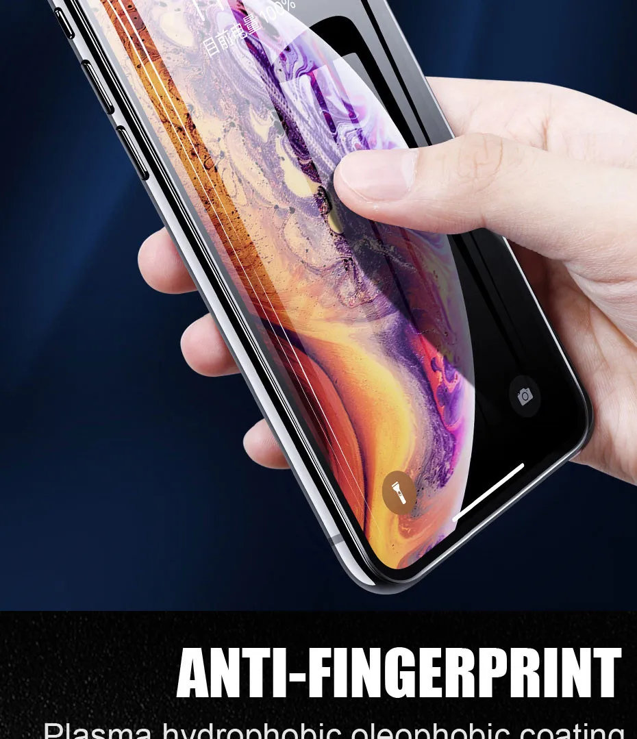 2 шт. Защитная пленка для экрана для iPhone 6 6s 7 8 Plus X Гидрогелевая пленка для iPhone XR XS 11 Pro Max мягкая защитная пленка не стекло