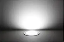 10 шт. белый/черный светодиодный крепеж на поверхности коксовой батареи светильник 5W12W/15 Вт Корпус AC220V потолочный точечный свет домашний декор ресторан спальня - Испускаемый цвет: Pure white