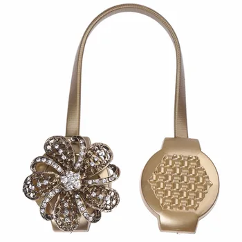 

Flower Curtain European Style Buckle Free Installation Free Punch Magnet Strong Suction Simple Decorative Landscaping Easy Use