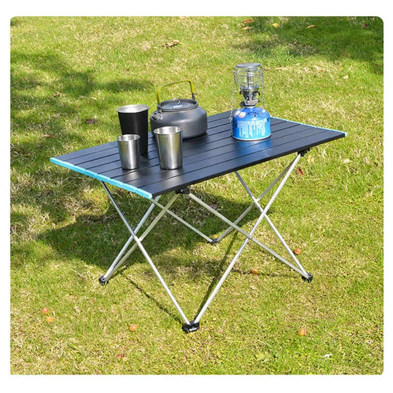 Outdoor FoldableTable Portable Camping Desk For Ultralight Aluminium Hiking Climbing Fishing Picnic Folding Tables