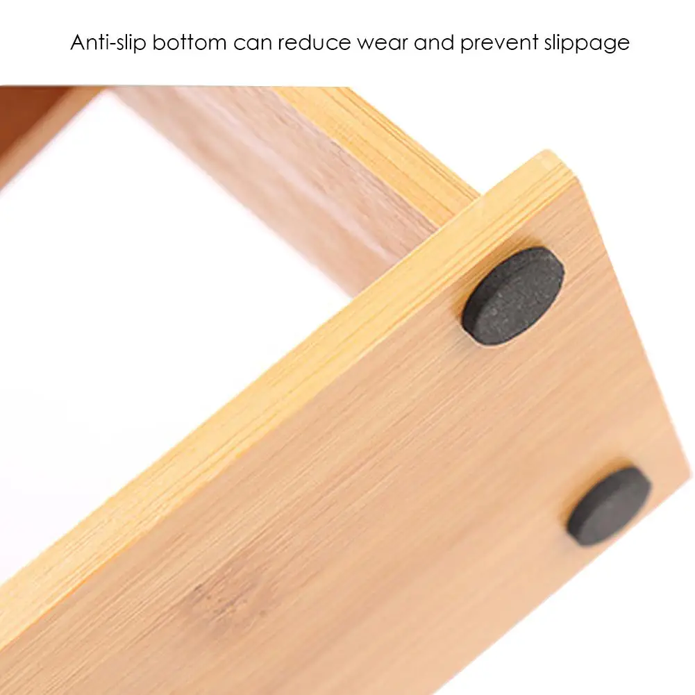 Kitchen Supplies Storage Shelf Multifunctional Cutter Rack Holder Wooden Knife Tool Holder without Cutter Kitchen Tools