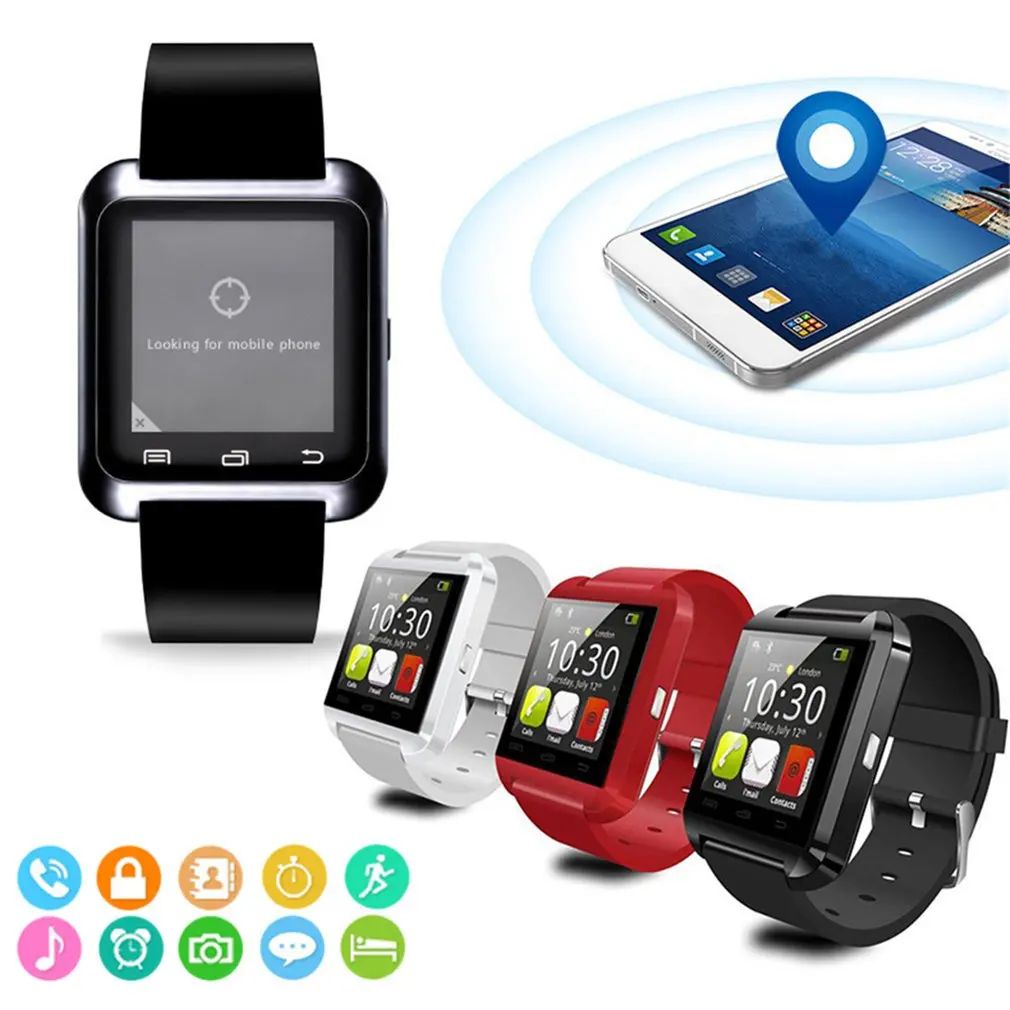 2020 новые стильные U8 Bluetooth Смарт часы для iPhone IOS Android носить носимые устройства