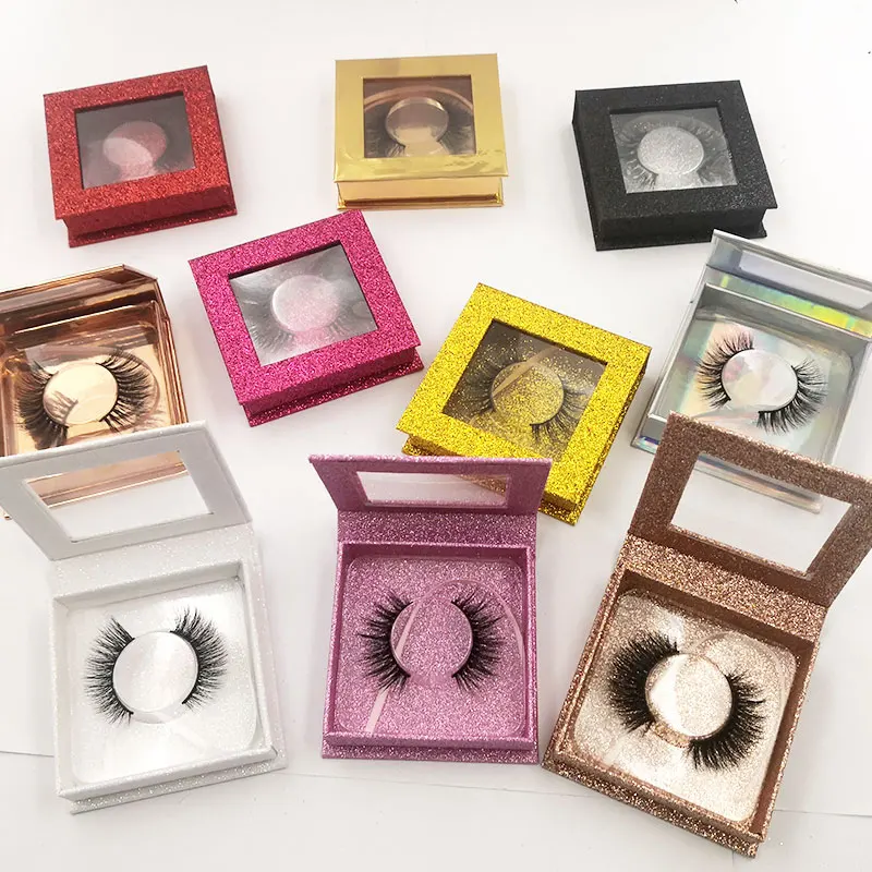 

iflovedekd 1 pair 3d mink lashes with custom box wholesale False Eyelashes private label Soft Dramatic Eye lashes New Makeup