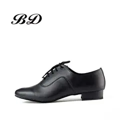 Топ кроссовки мужская обувь профессиональная обувь для латинских танцев бальные туфли современный вальс дружба Премиум оксфорды Каблук 2,5