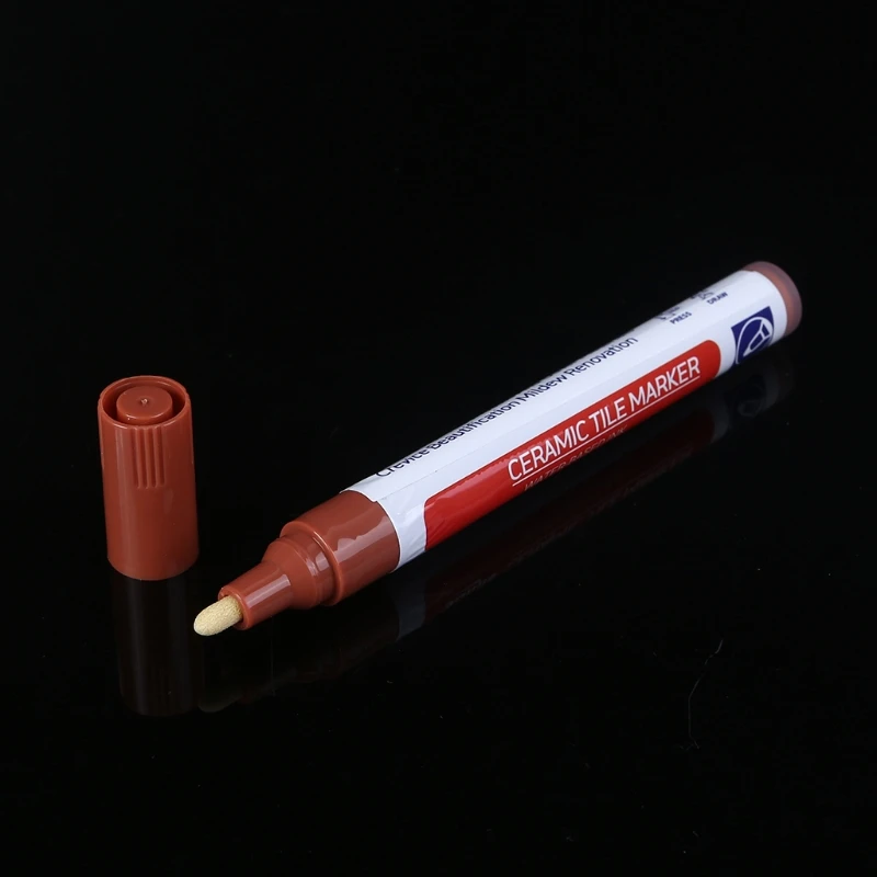 Tile Paint Marker Floor Paint Maker Grout Pen Tile Grout Colorant Non-toxic for All Types of Tiles