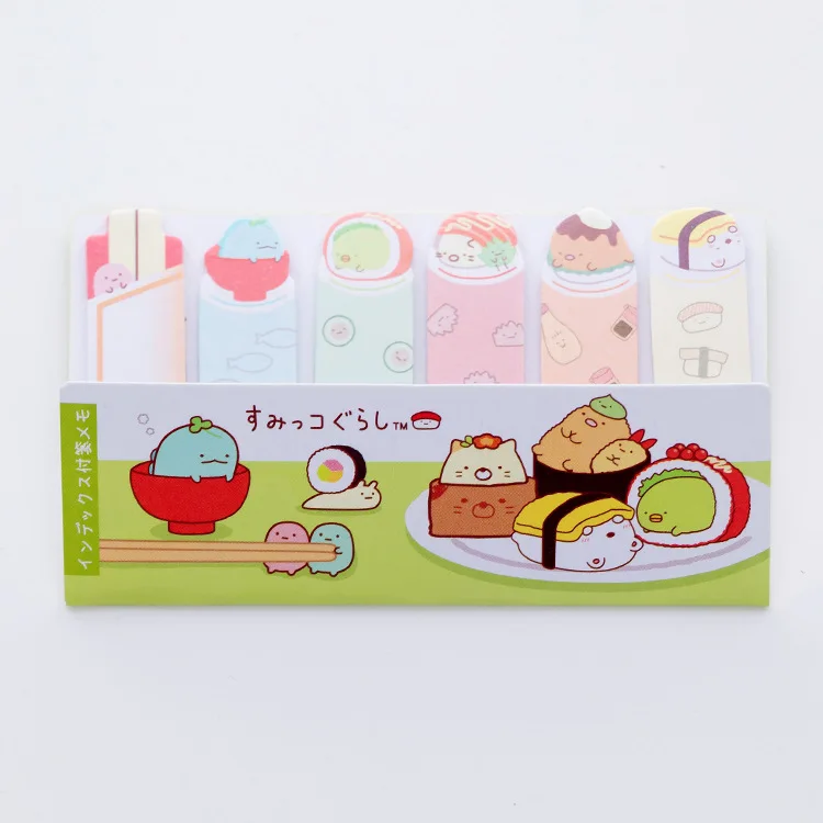 Рисовый Чай Play Sumikko guurashi блокнот для заметок N Times Sticky Notes Escolar Papelaria School Supply наклейка-закладка - Цвет: 05