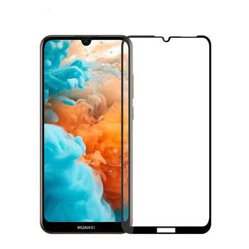 

500Pcs Full Glue Full Coverage Tempered Glass For Huawei Y3 2017 Y5 Prime 2018 Y6 Pro 2019 Screen Protector Protective Film