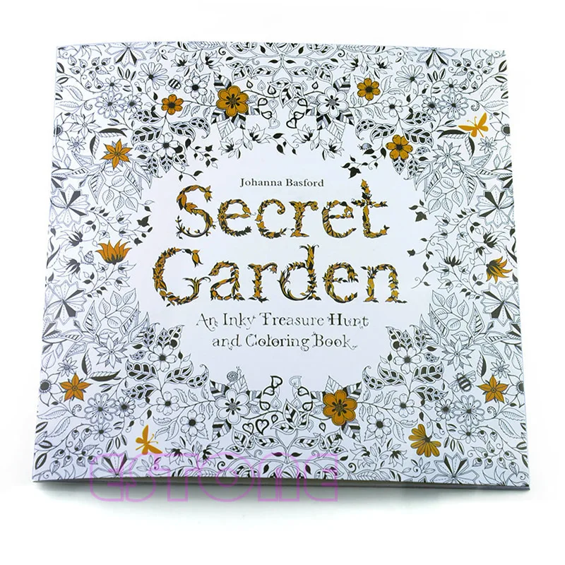 New An Inky Treasure Hunt and Coloring Book By Johanna Basford LX9A New An Inky Treasure Hunt and Coloring Book By Johanna Basford LX9A