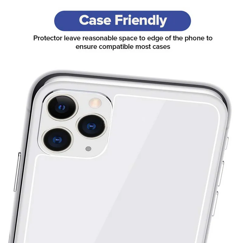 Заднее закаленное стекло для iPhone 11 pro max 11pro, защитное стекло pelicula, чехол для iPhone11 pro max, заднее Защитное стекло для экрана