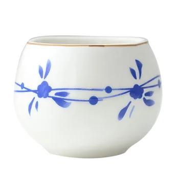 

3 Pcs Painted Decorative Ceramic Planter Container for Bonsai Plant Flower Succulent